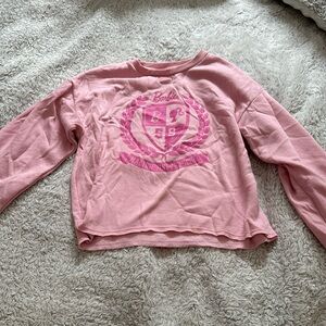 Girls Barbie Crewneck/Sweater